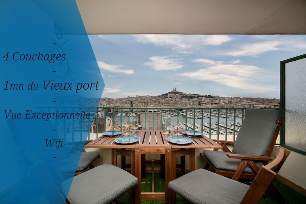 Terrace Apartment Old Port Exceptional View Marselha Exterior foto