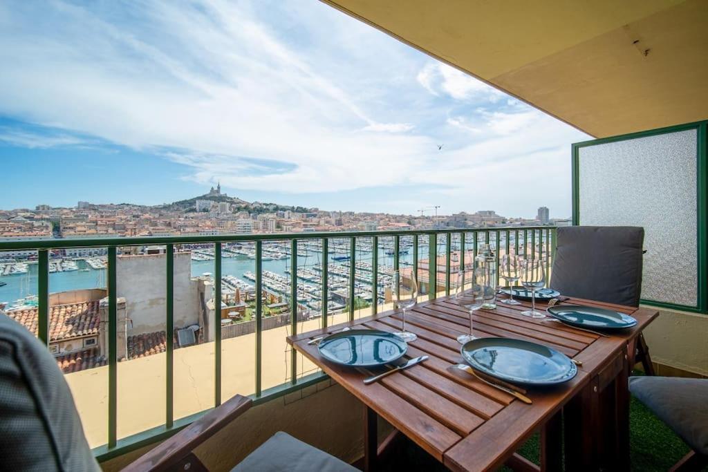 Terrace Apartment Old Port Exceptional View Marselha Exterior foto