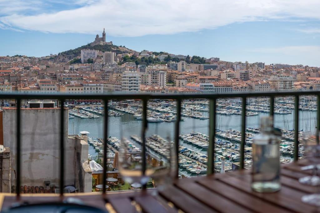 Terrace Apartment Old Port Exceptional View Marselha Exterior foto